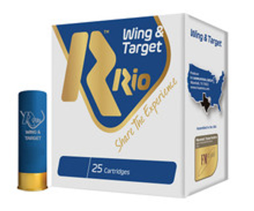 Rio Ammunition Wing & Target 28, 12 Gauge, 2-3/4" 1-Oz, 7.5 Shot