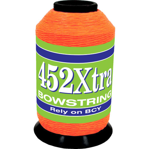 BCY 452Xtra Dyneema/Vectran Bowstring Material Flo Orange 4oz