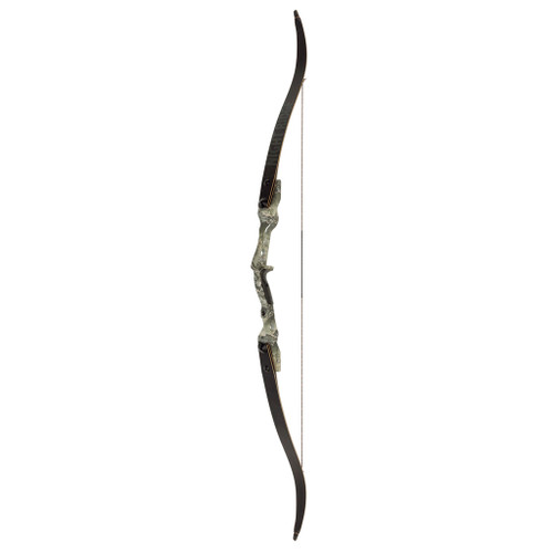 October Mountain Night Ridge ILF Aluminum Riser Recurve Bow 60 in. 35 lb. Realtree Excape RH