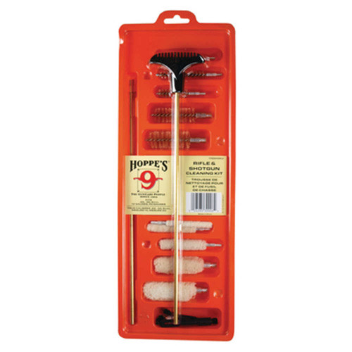 Hoppe's Universal Dry Kit - Rod-Based Gun Cleaning Set