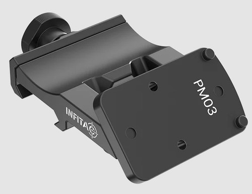 InfiRay 45 Degree Offset Picatinny Rail Optic Mount