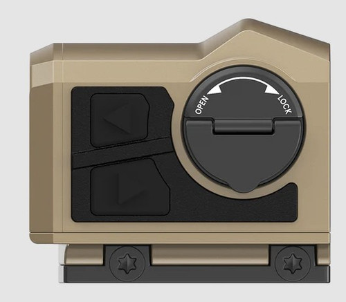 INFITAC FMP13 FDE Fast Mini 0.5x Thermal Pistol Optic