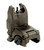 Magpul MAG247-ODG MBUS Sight Front Olive Drab Green Polymer, Spring-Loaded Flip Up for AR15/ M16