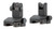 TacFire IS002 Pop Up Iron Sights/Spring Loaded Black Anodized Flip Up for AR-Platform