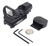 Firefield FF13004 Multi 1x Reflex Sight Black Red Green Dot 4 Reticle Patterns