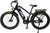 Bakcou E-bikes BMJBB25 Mule Jager Matte Black 18" w/Stand Over Height of 29.50" Frame, Rohloff E-14 (500/14) Speed Hub Bafang M620 Ultra Motor, 35+ mph Speed 673926588336
