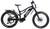 Bakcou E-bikes BS17BB25 Storm 25 Medium Matte Black 17" w/Stand Over Height of 30.50" Frame, Sram 9sp, 40t Front & Sram 11-34t Rear Cassette Bafang M620 Ultra Motor 679628564487