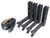 Hawk HWKHHSTP4P Helium Steps Black Aluminum 4 Pack