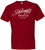Hornady Gear 31874 Vintage Script Red Cotton Semi-Fitted XL