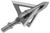 Muzzy 292 Trocar XB Broadhead 3-Blade Solid Stainless Steel Ferrule Blades 100 gr/ 3 Per Pack