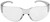 Allen 4179 Ultrx Cinder Safety Glasses Clear Lens/Frame