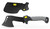 Hawk HWKHATCH 2.50" Axe Style Stainless Steel Blade Hatchet with Black TiNi Finish and Gray/Black GRN Handle