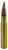 Caliber Gourmet CBG1018 Gold Brass .50 Caliber Twist Pen
