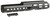 Midwest Industries MIBENM4HG M4 Benelli Black Hardcoat Anodized 6061 Aluminum 12.00" Long