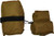 TOC3 BENCH BAG 2-PC SET TAN FABRIC/TAN LEATHER