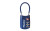 Master Lock No. 4688DBLU Blue Flexible Braided Steel Cable Combination Lock