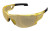 Mechanix Wear Type-N Safety Glasses, Black Frame with Amber Lens VNS-30AC-PU