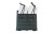 Grey Ghost Gear 1086-2 Double 5.56 Mag Pouch Black, Laminate Build, Bungee Retention, Attaches to Modular Webbing via 2 MALICE Clips
