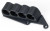 Mesa Tactical 4-Shell Left Side Saddle, 12 Gauge, Rugged, Reliable On-gun Shotshell Carriers, Fits Remington 870, Black 90320