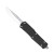 CobraTec Large FS-X Non-Serrated Drop Point OTF Knife Black