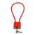 15" Red Cable Gun Lock CA DOJ & MD Roster Approved No Logo