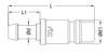 RTC Plug hose tail 13mm(1/2")