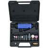 Gison GP-824STK air die grinder kit with 10 mounted stones and heavy-duty carry case