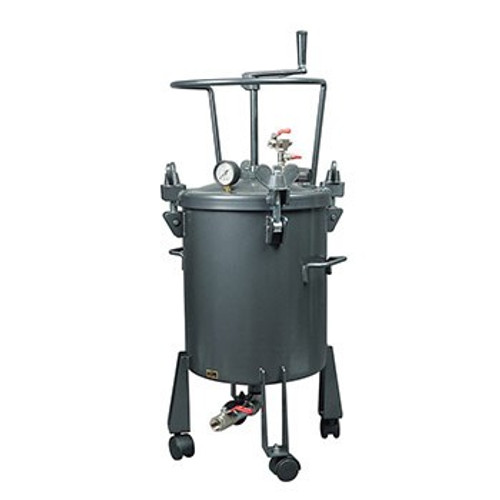 YD 20Ltr Pressure pot,Bottom Outlet,Casters YD-20M(FG)