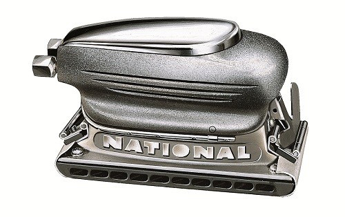 National Detroit ND600 pneumatic straight line long board sander