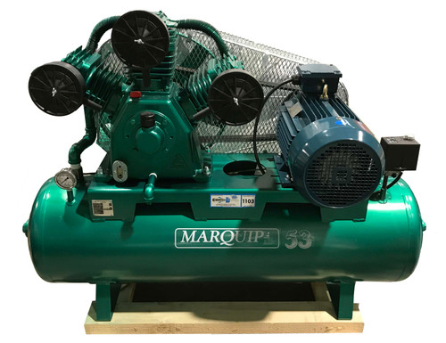 Marquip 7.5kW 10HP Industrial 3-Phase Belt Drive Compressor