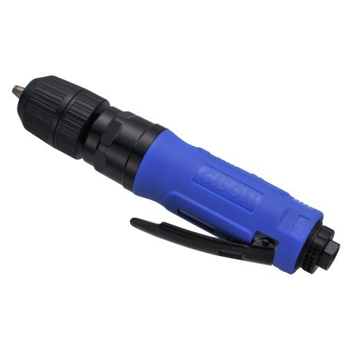 Gison GP-330ST 3/8 inch straight pneumatic air drill with keyless chuck
