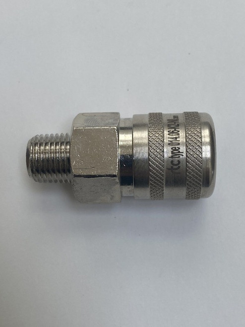 RTC 014 Series Air Coupler 1/4 inch Male BSP Thread