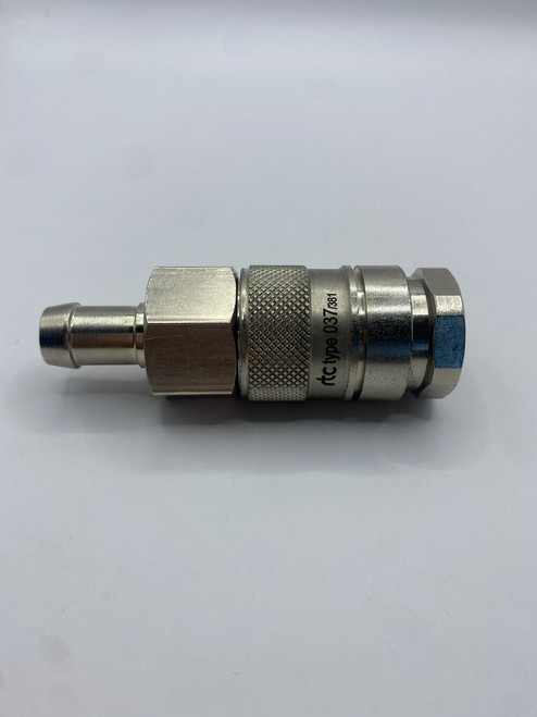 RTC Quick Release Air Coupler with 13mm Hose Barb Tail Piece