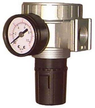 Gison GP-817HB 1/2 inch Pneumatic Air Pressure Regulator with Gauge and Wall Bracket