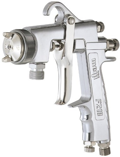 Meiji F210-P Pressure Feed Spray Gun - High Production Japanese Painting Tool