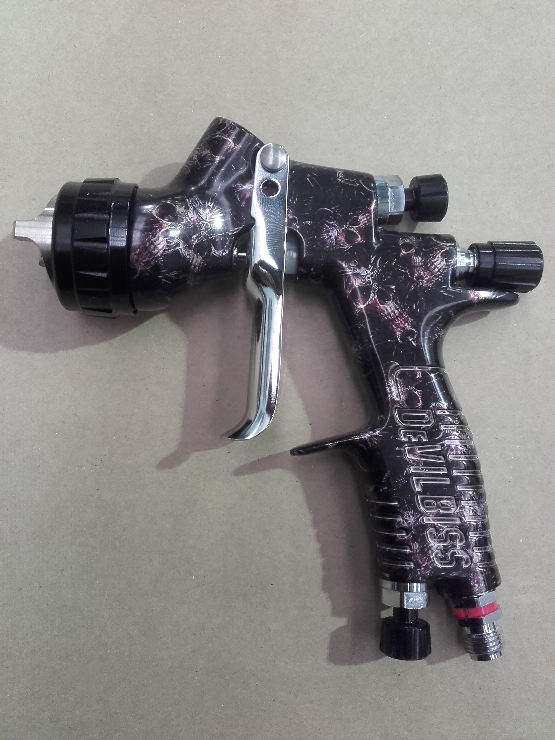 Devilbiss GTI PRO Lite SKULL WRAP LTD EDITION - Albany Air Limited