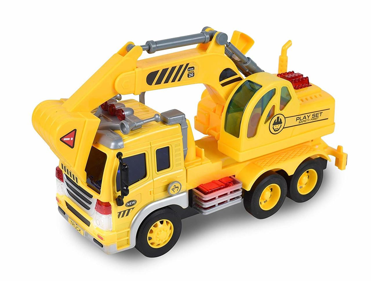 excavator toy truck