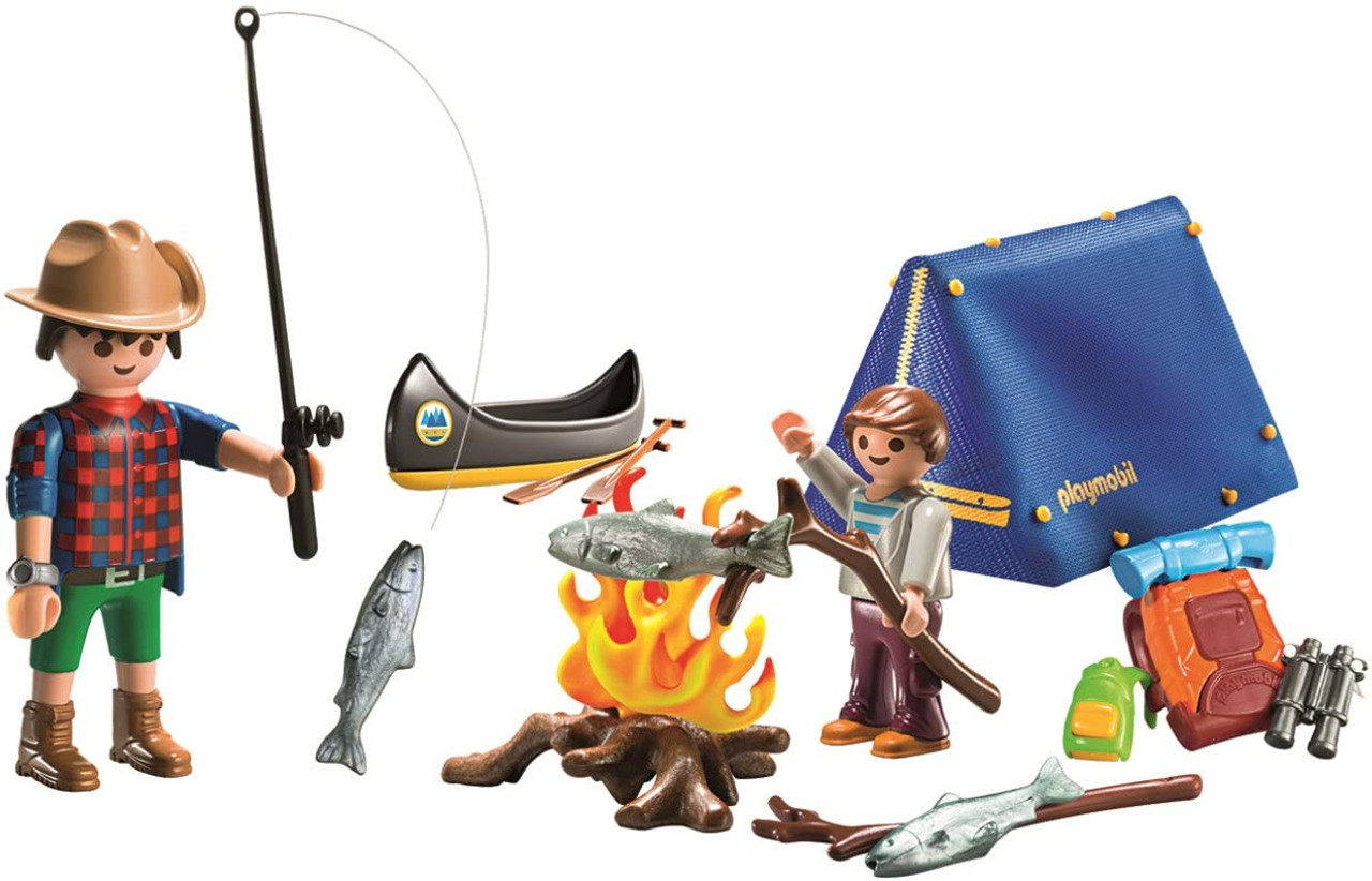 playmobil camping mega set