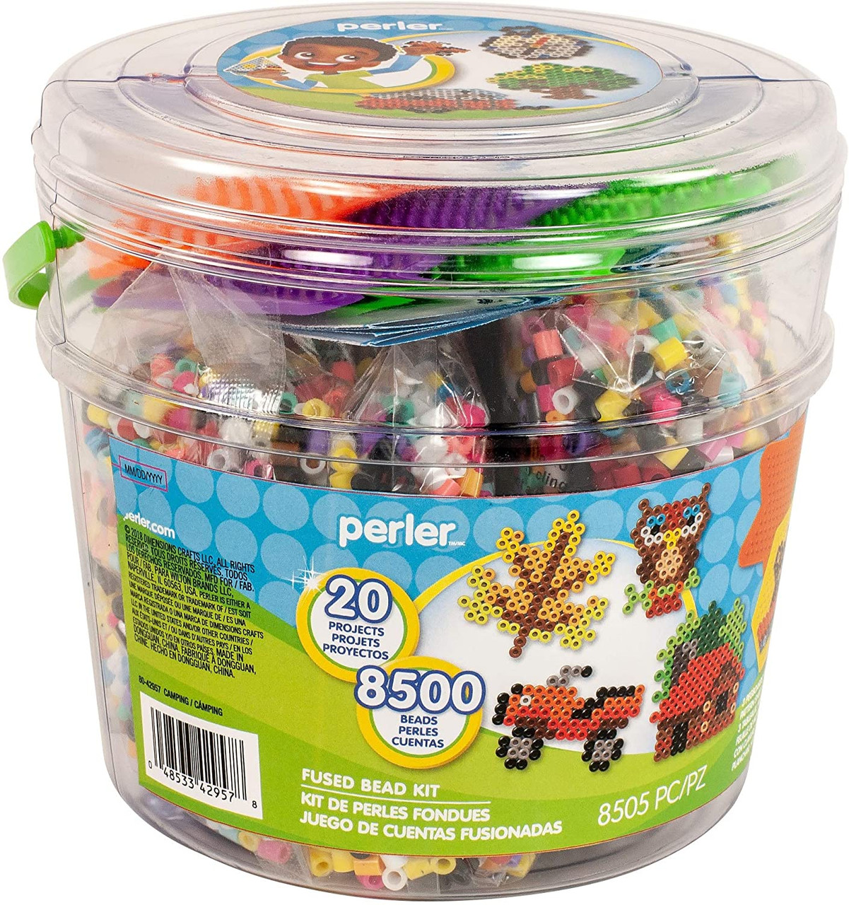 Perler Fused Bead Bucket Kit-Bead Mania