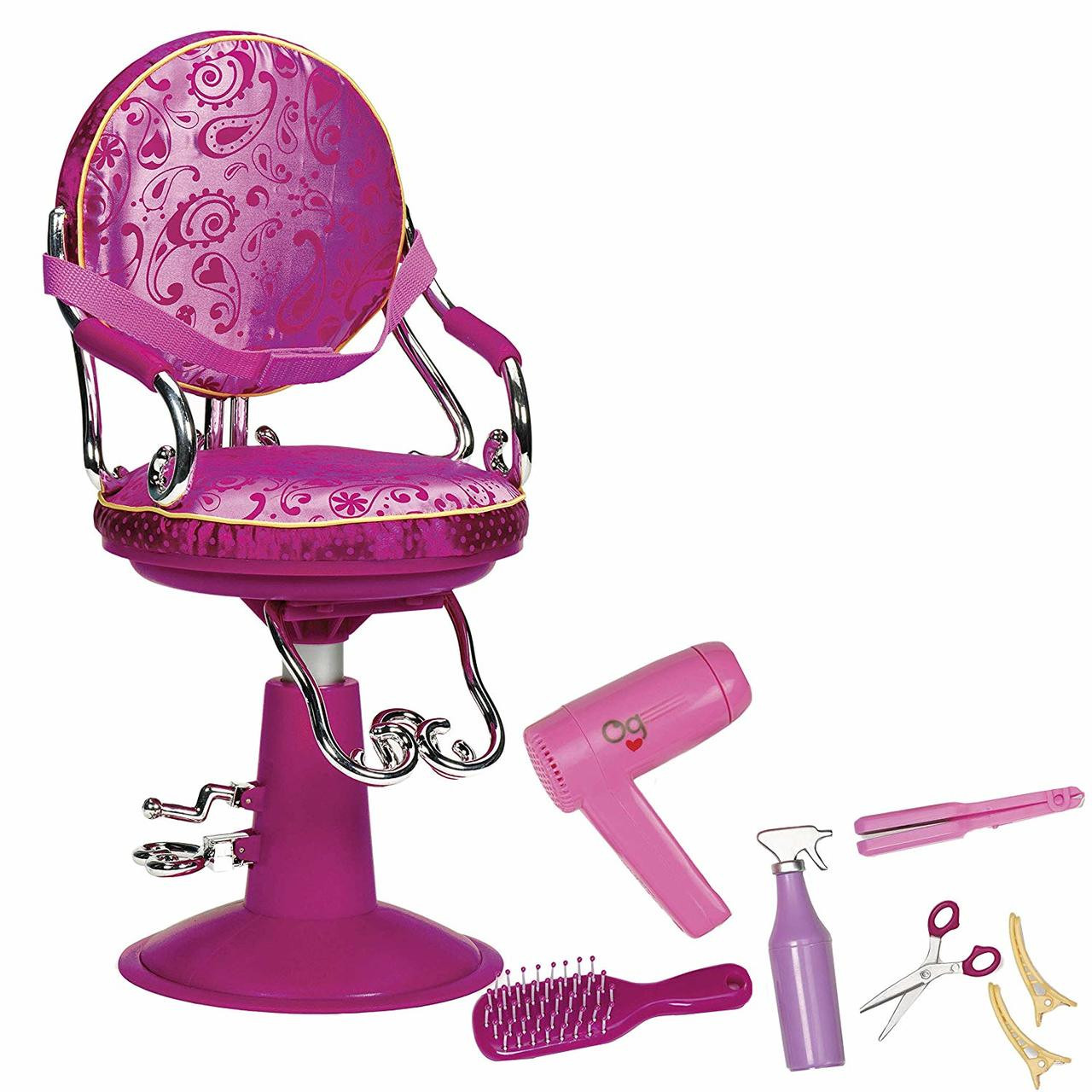 our generation salon chair accessory set