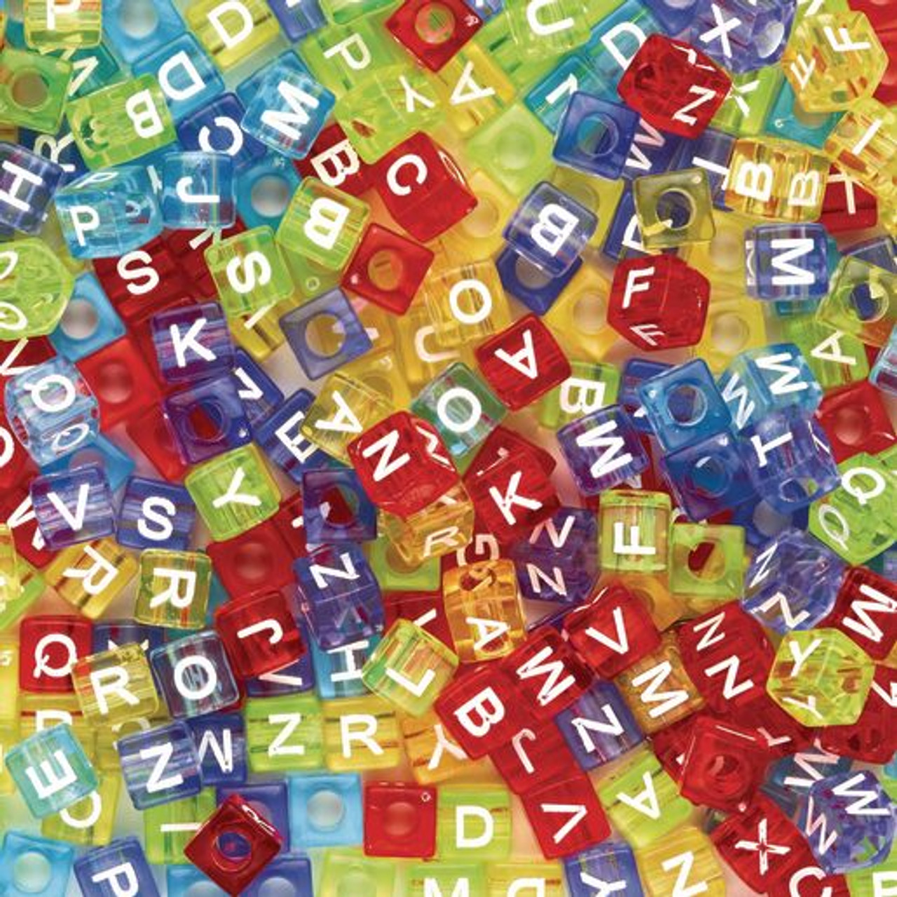 Baby Products Online - Colorful Letbd Large Letter Beads, Plastic, 300  Pieces, Language, Arts and Crafts, For Kids, Beads, Teachers, Motor Skills,  Multi-Color - Kideno