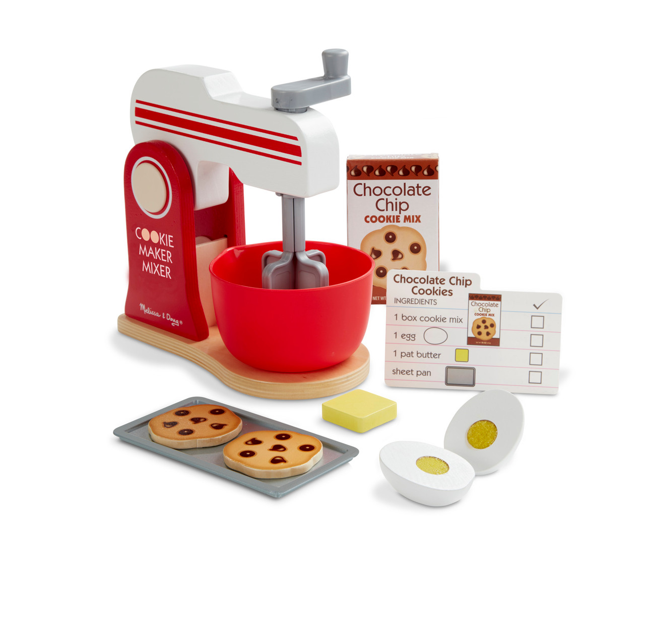 Melissa & Doug Make-a-Cake Mixer Set