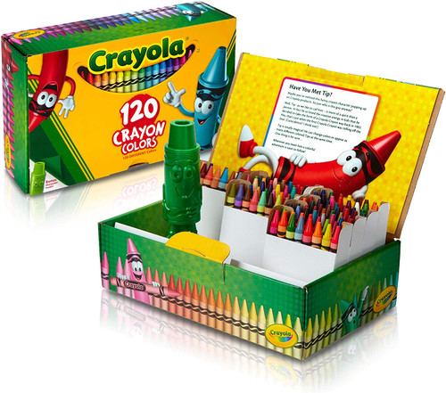 Crayola Glitter Crayons, 24 Count - Double Play