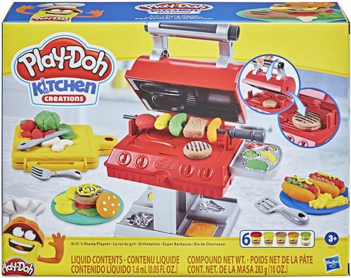 Play Doh Grill 'n Stamp Playset