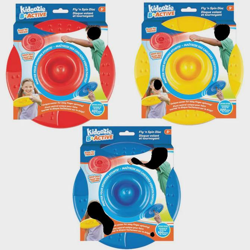 Kidoozie Fly n' Spin Disc - One Disc Ships at Random