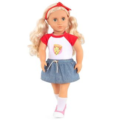 Our Generation 18" Doll with Pizza Top - Jolene