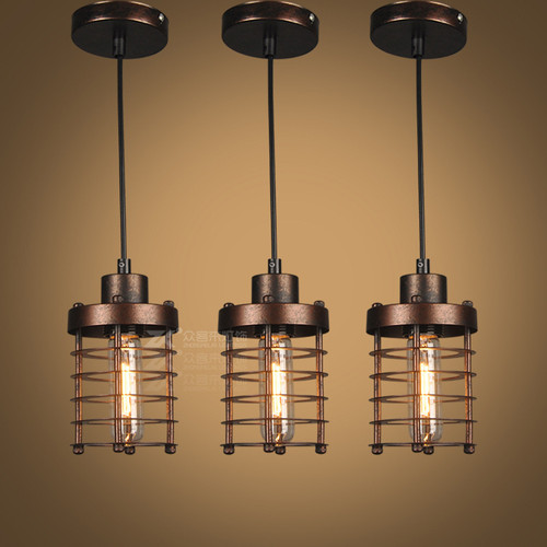 Metal Single Head Light Pendant