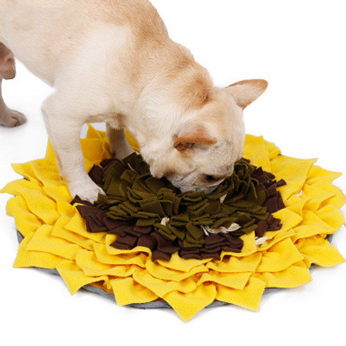 Dog Sniffing Mat - Happy Dog | Ruby and Lola Home Decor
Get your pet the Dog Sniffing Mat from Ruby and Lola Home Decor. This mat is designed to keep your pet busy for hours while improving their ability to smell, relieving stress, and engaging their senses. Easily machine-washable in cold water — Check Us Out!