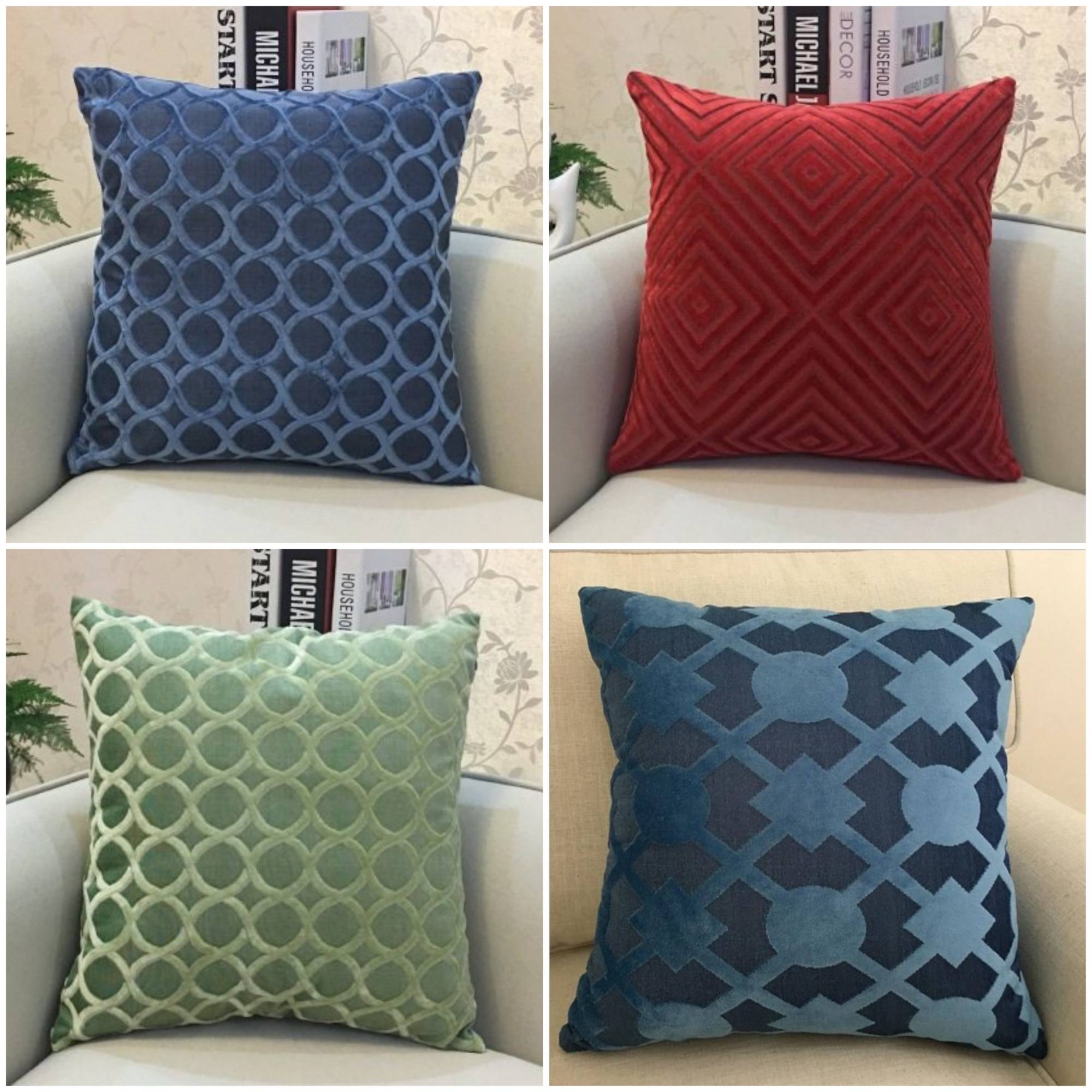 Velvet Cushion Covers