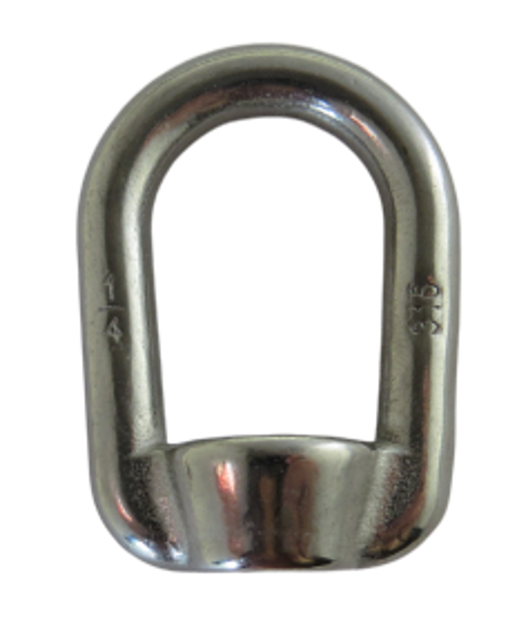 Hot Dipped Galvanized Eye Nut 1 Inch With 1-1/4"-7 UNC Tap Marine Boat 